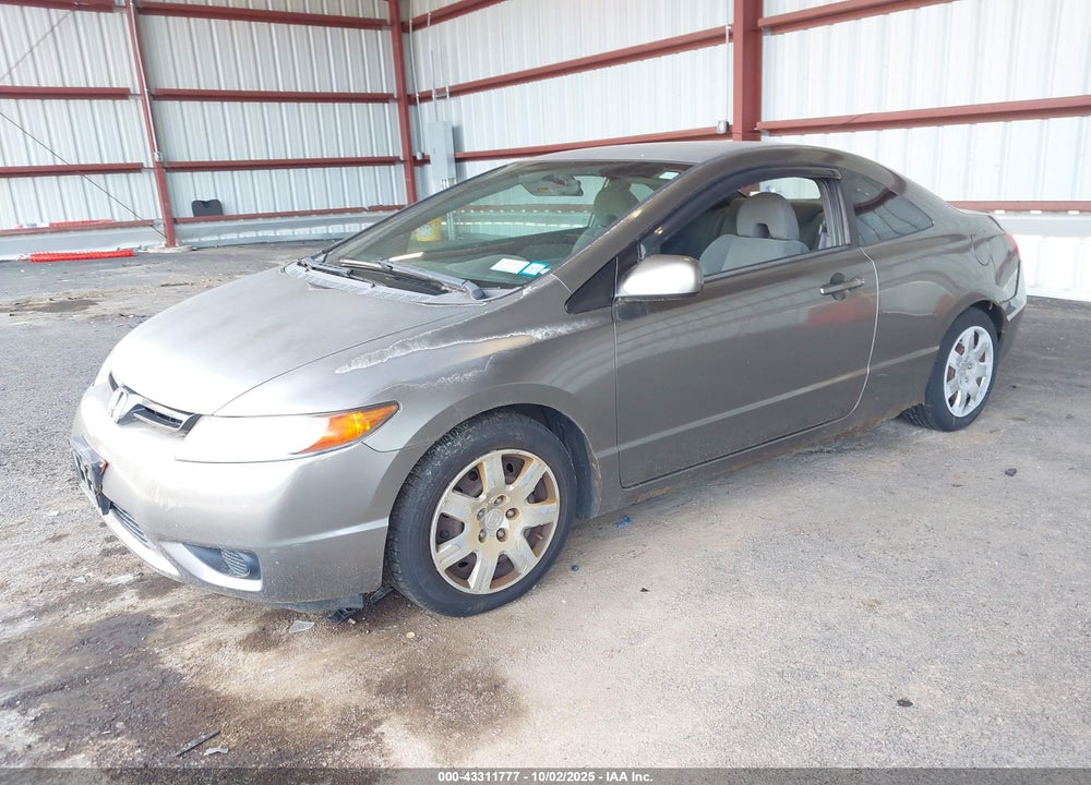 2007 HONDA CIVIC LX VIN: 2HGFG11617H525395