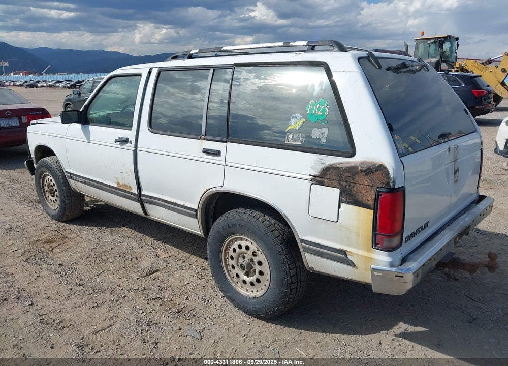 1994 CHEVROLET BLAZER S10 VIN: 1GNDT13W2R0159444