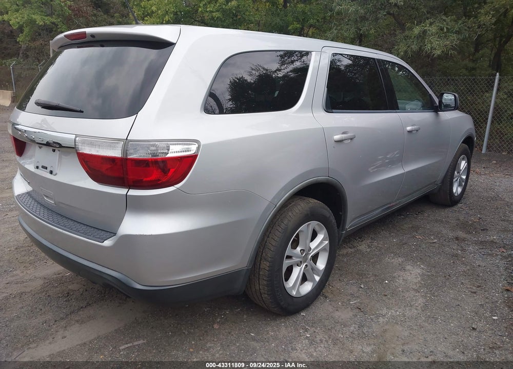 2011 DODGE DURANGO VIN: 1D4RD2GG7BC653326
