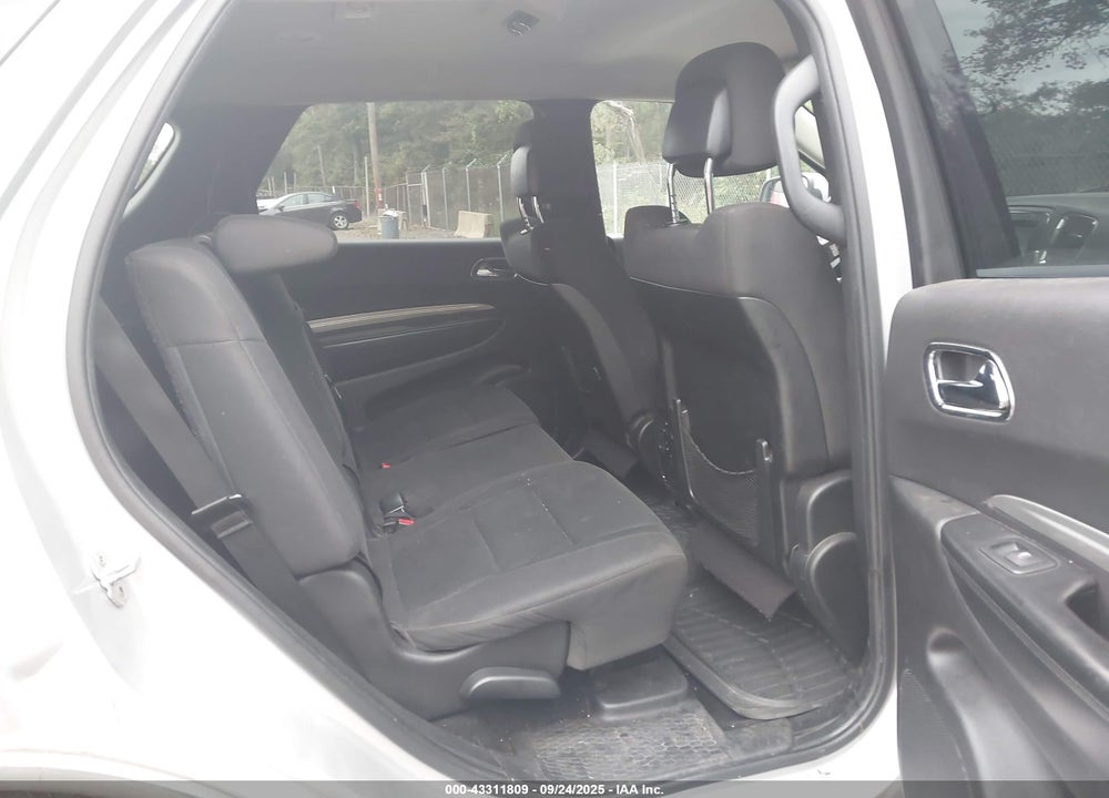 2011 DODGE DURANGO VIN: 1D4RD2GG7BC653326