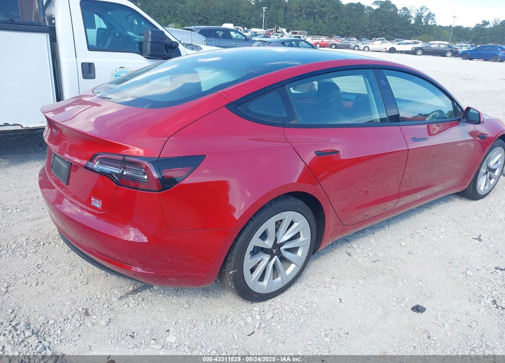 2022 TESLA MODEL 3 VIN: 5YJ3E1EA0NF287421