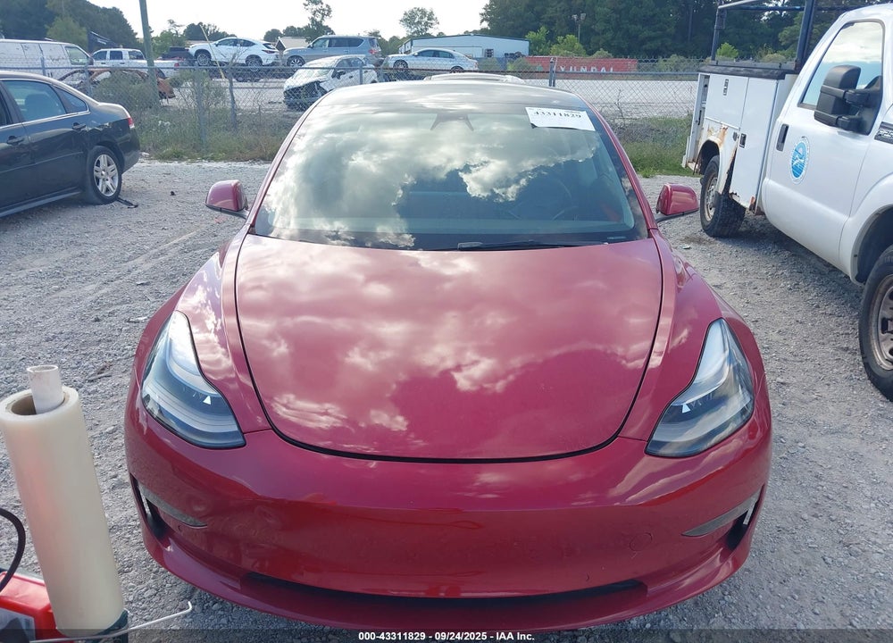 2022 TESLA MODEL 3 VIN: 5YJ3E1EA0NF287421