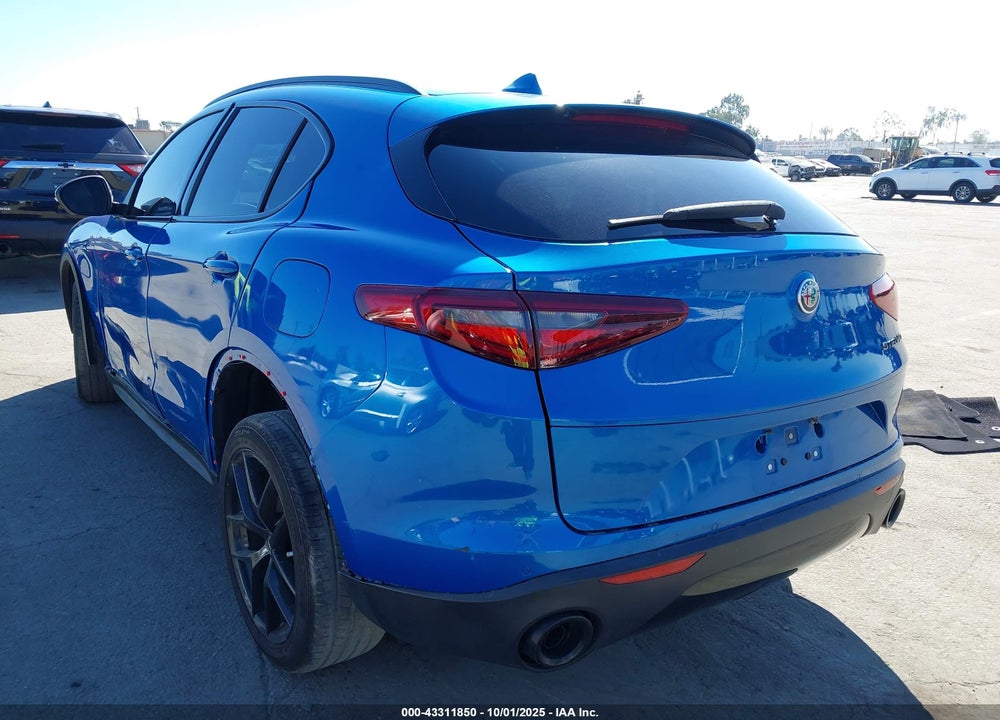 2019 ALFA ROMEO STELVIO VIN: ZASPAJAN6K7C70461