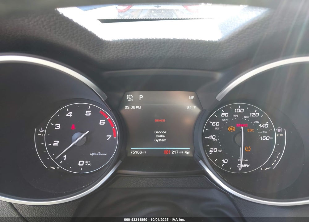 2019 ALFA ROMEO STELVIO VIN: ZASPAJAN6K7C70461