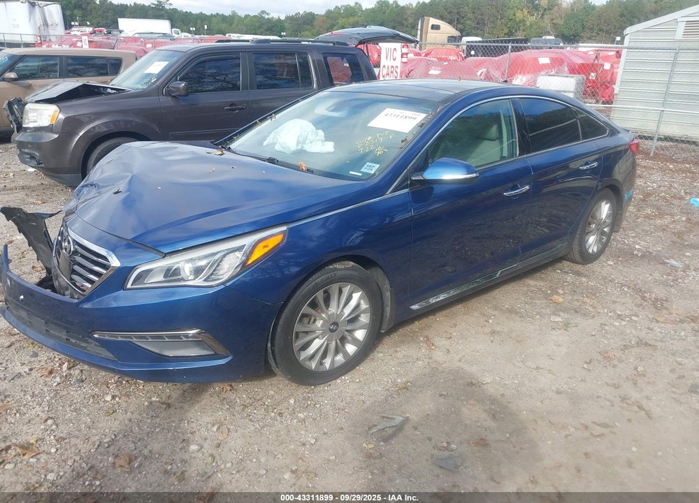2015 HYUNDAI SONATA LIMITED VIN: 5NPE34AF5FH022319