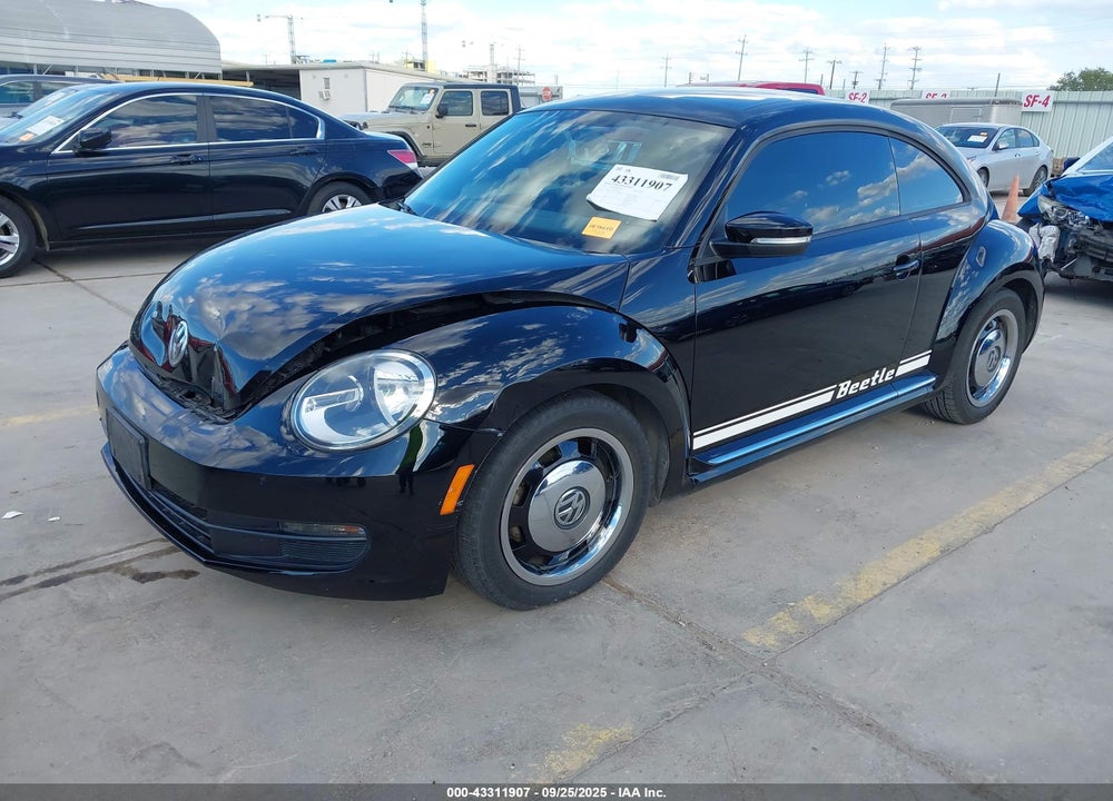 2013 VOLKSWAGEN BEETLE 2.5L VIN: 3VWJX7AT3DM605065