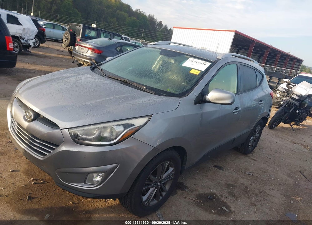 2014 HYUNDAI TUCSON SE VIN: KM8JU3AG0EU863818