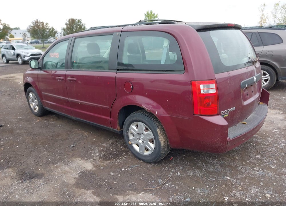 2009 DODGE GRAND CARAVAN SE VIN: 2D8HN44E29R650891