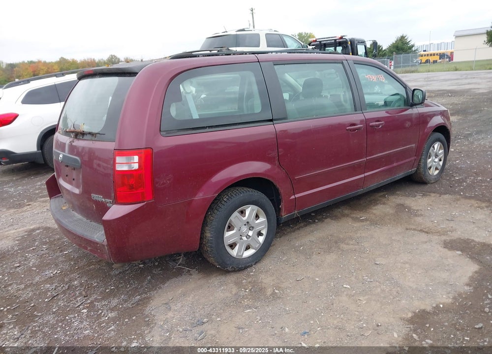 2009 DODGE GRAND CARAVAN SE VIN: 2D8HN44E29R650891