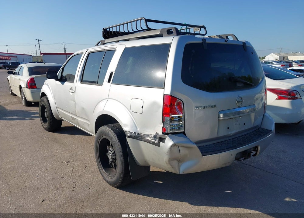 2012 NISSAN PATHFINDER S VIN: 5N1AR1NB1CC606058