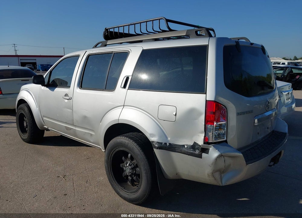 2012 NISSAN PATHFINDER S VIN: 5N1AR1NB1CC606058
