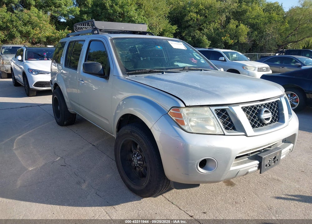 2012 NISSAN PATHFINDER S VIN: 5N1AR1NB1CC606058