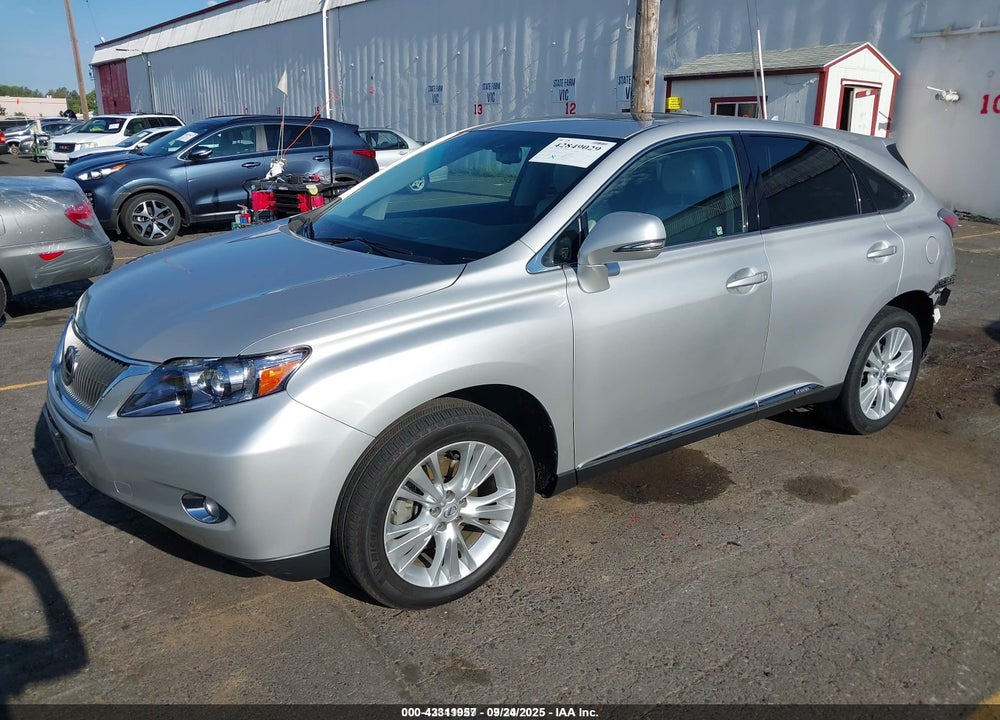 2012 LEXUS RX 450H VIN: JTJZB1BAXC2407195