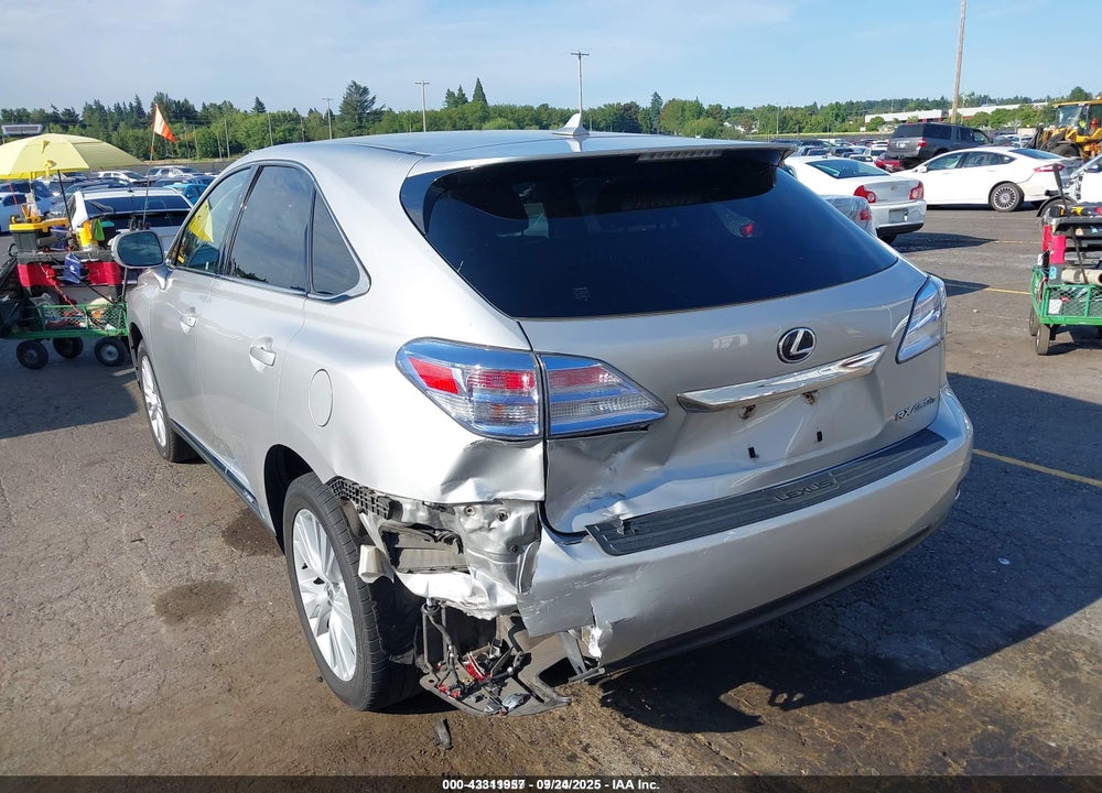 2012 LEXUS RX 450H VIN: JTJZB1BAXC2407195