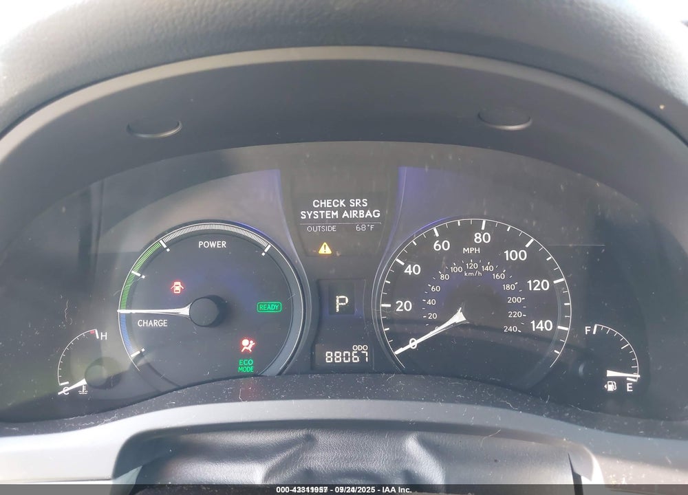 2012 LEXUS RX 450H VIN: JTJZB1BAXC2407195