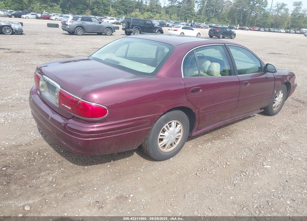2004 BUICK LESABRE CUSTOM VIN: 1G4HP54K04U231093
