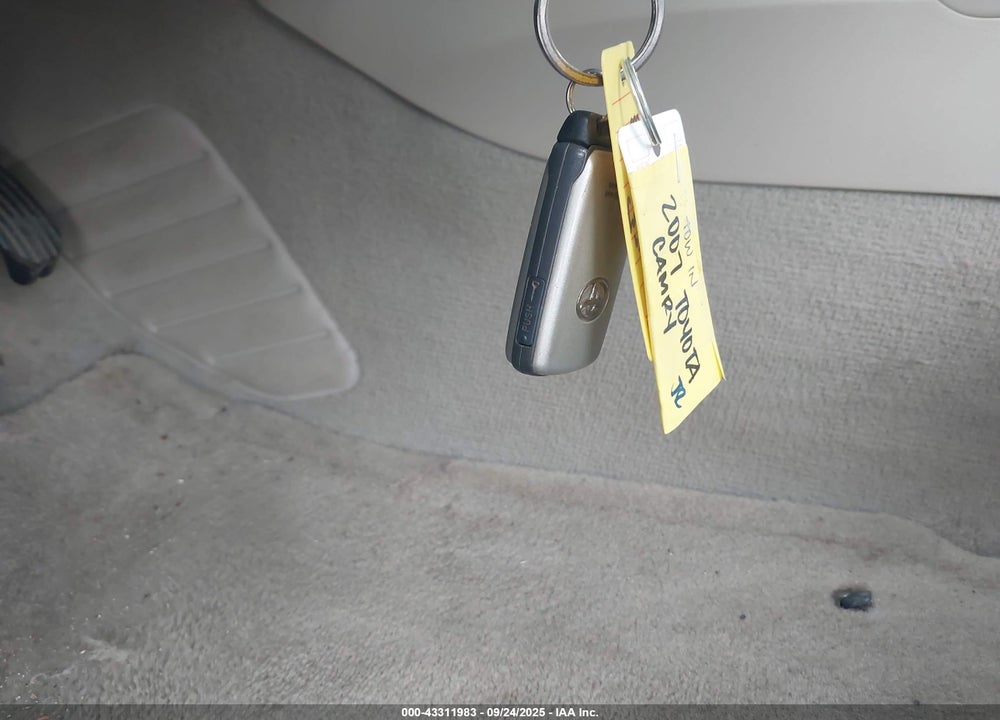 2007 TOYOTA CAMRY HYBRID VIN: 4T1BB46KX7U026722