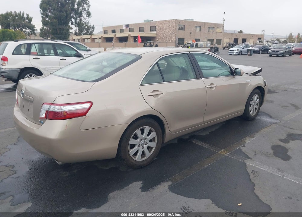 2007 TOYOTA CAMRY HYBRID VIN: 4T1BB46KX7U026722