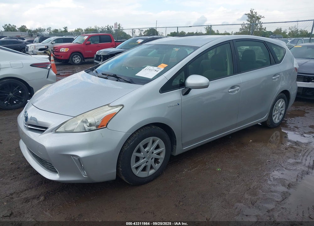 2013 TOYOTA PRIUS V TWO VIN: JTDZN3EU5D3262381