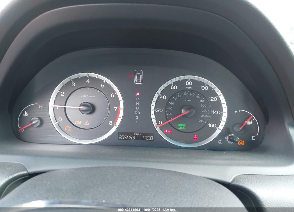 2008 HONDA ACCORD VIN: 1HGCP36888A034525
