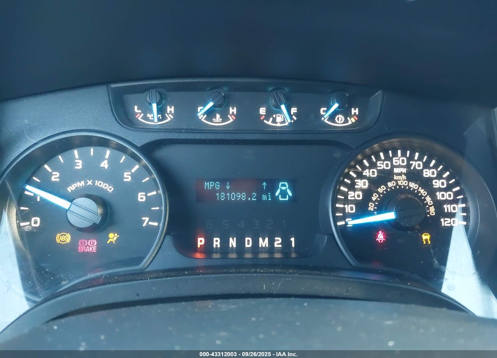 2014 FORD F-150 VIN: 1FTFX1EF9EKF61186