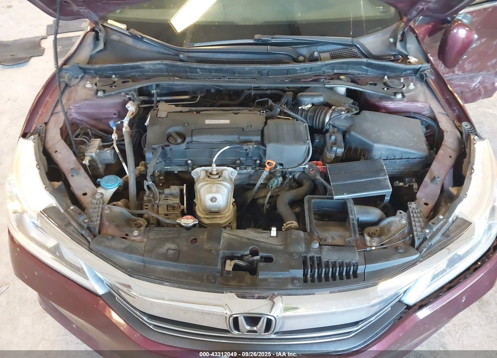 2016 HONDA ACCORD VIN: 1HGCR2F5XGA240230