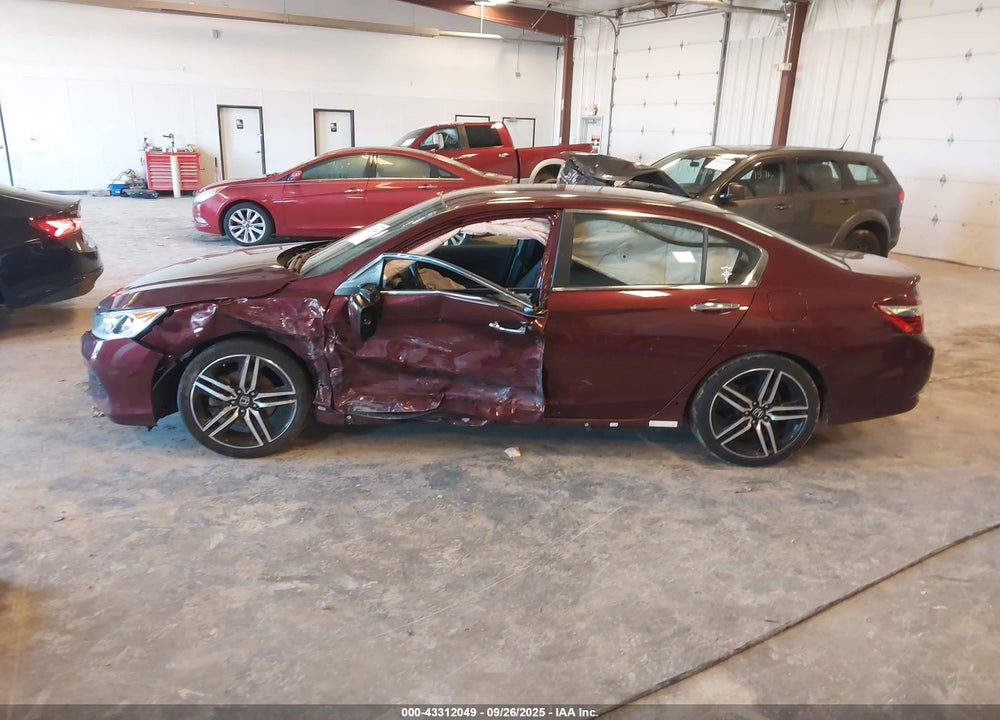 2016 HONDA ACCORD VIN: 1HGCR2F5XGA240230