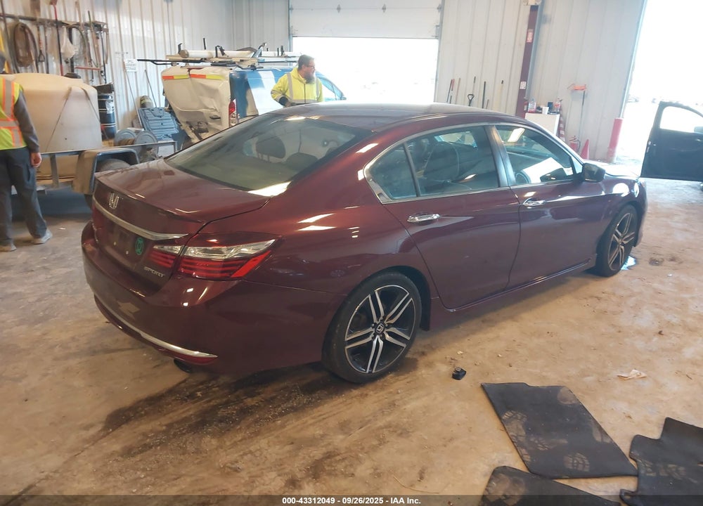 2016 HONDA ACCORD VIN: 1HGCR2F5XGA240230