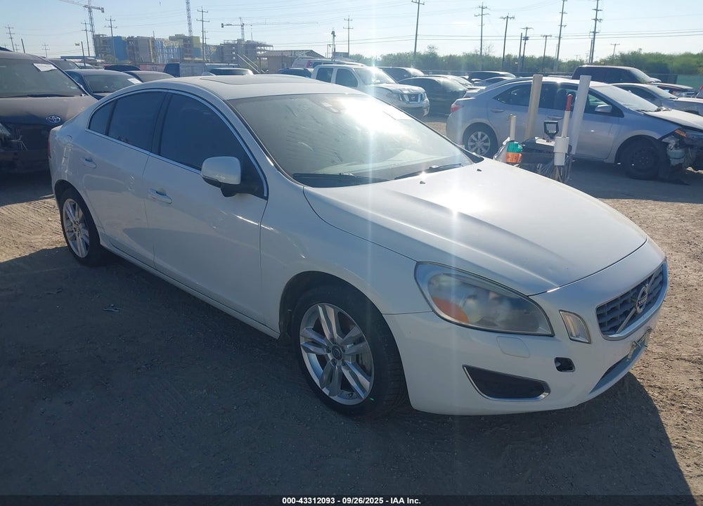 2013 VOLVO S60 T5 VIN: YV1612FHXD2229127