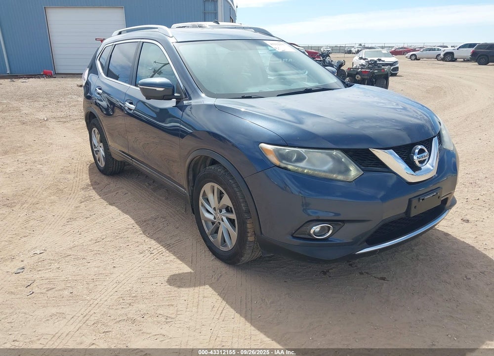 2015 NISSAN ROGUE SL VIN: 5N1AT2MV7FC757977