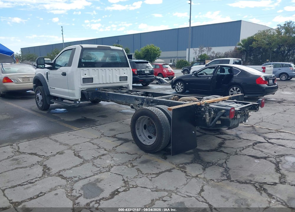 2018 FORD F-550 CHASSIS XL VIN: 1FDUF5GT3JEC58686