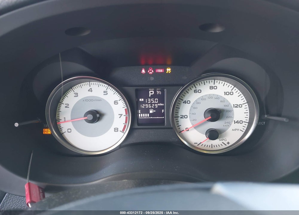 2013 SUBARU IMPREZA VIN: JF1GJAH69DH023882