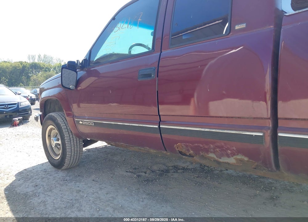 1997 CHEVROLET K2500 HD FLEETSIDE VIN: 1GCGK29R6VE238273