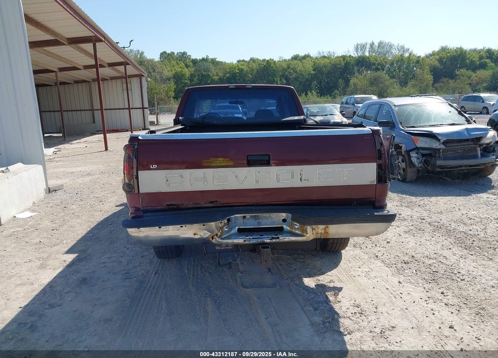 1997 CHEVROLET K2500 HD FLEETSIDE VIN: 1GCGK29R6VE238273
