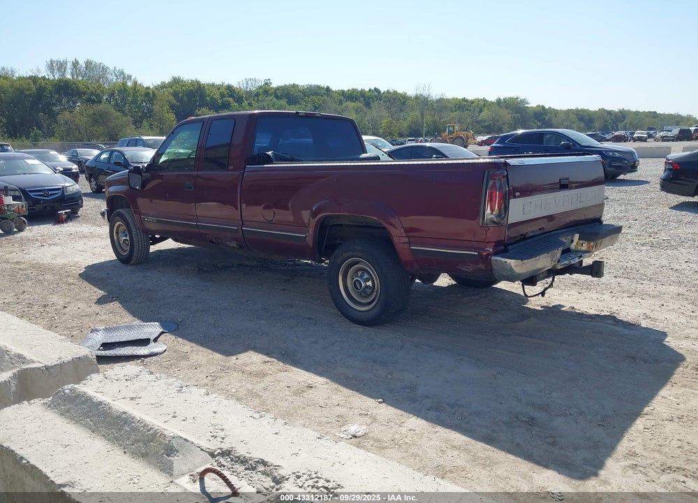 1997 CHEVROLET K2500 HD FLEETSIDE VIN: 1GCGK29R6VE238273