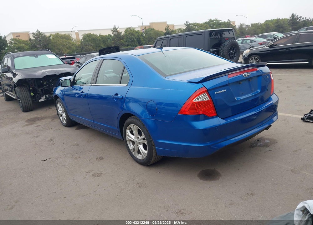 2012 FORD FUSION SE VIN: 3FAHP0HA8CR259602