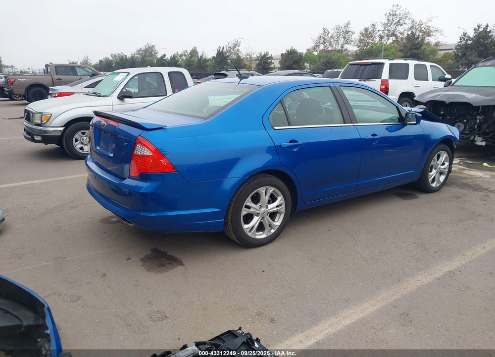 2012 FORD FUSION SE VIN: 3FAHP0HA8CR259602