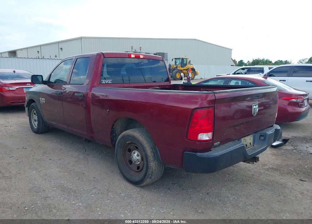 2019 RAM 1500 CLASSIC TRADESMAN 4X2 6'4 BOX VIN: 1C6RR6FG4KS562650