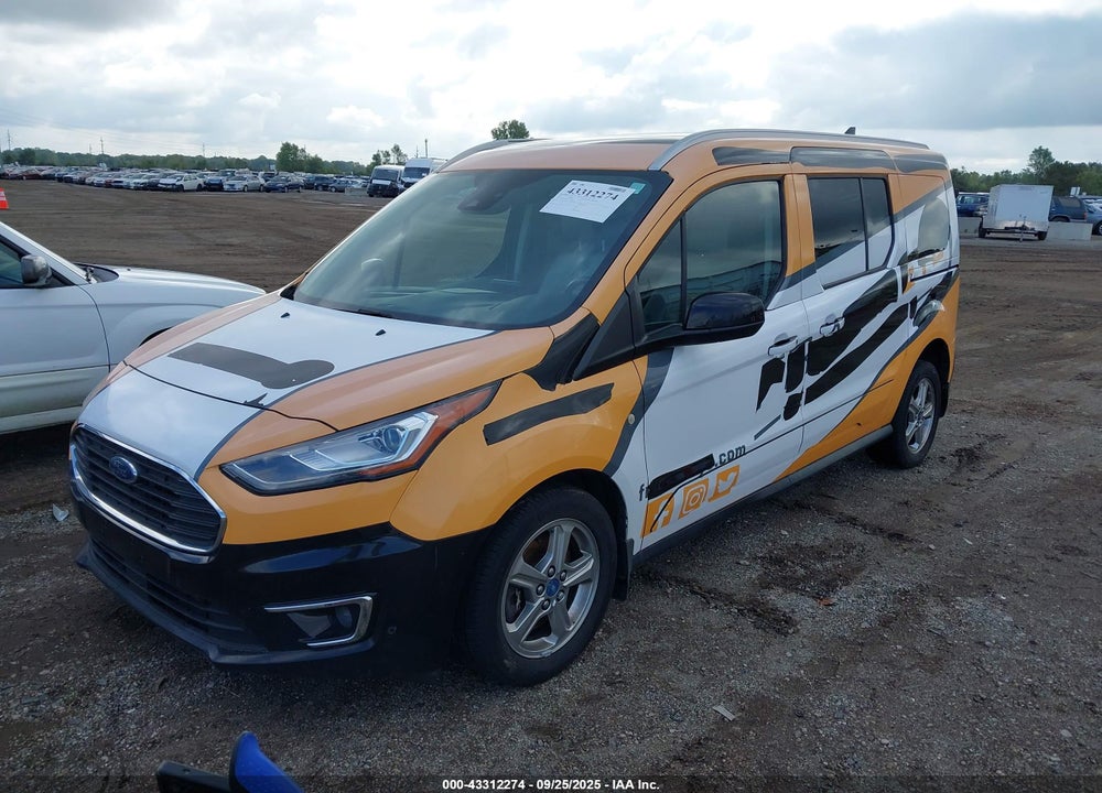 2019 FORD TRANSIT CONNECT TITANIUM VIN: NM0GE9G21K1393643