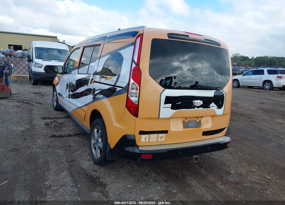 2019 FORD TRANSIT CONNECT TITANIUM VIN: NM0GE9G21K1393643