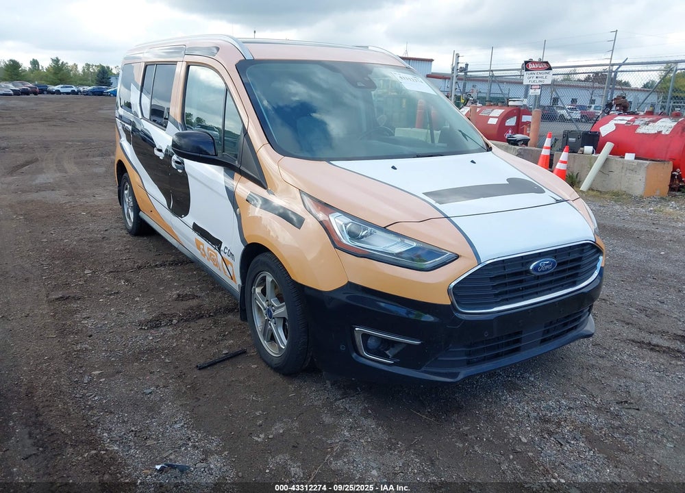 2019 FORD TRANSIT CONNECT TITANIUM VIN: NM0GE9G21K1393643