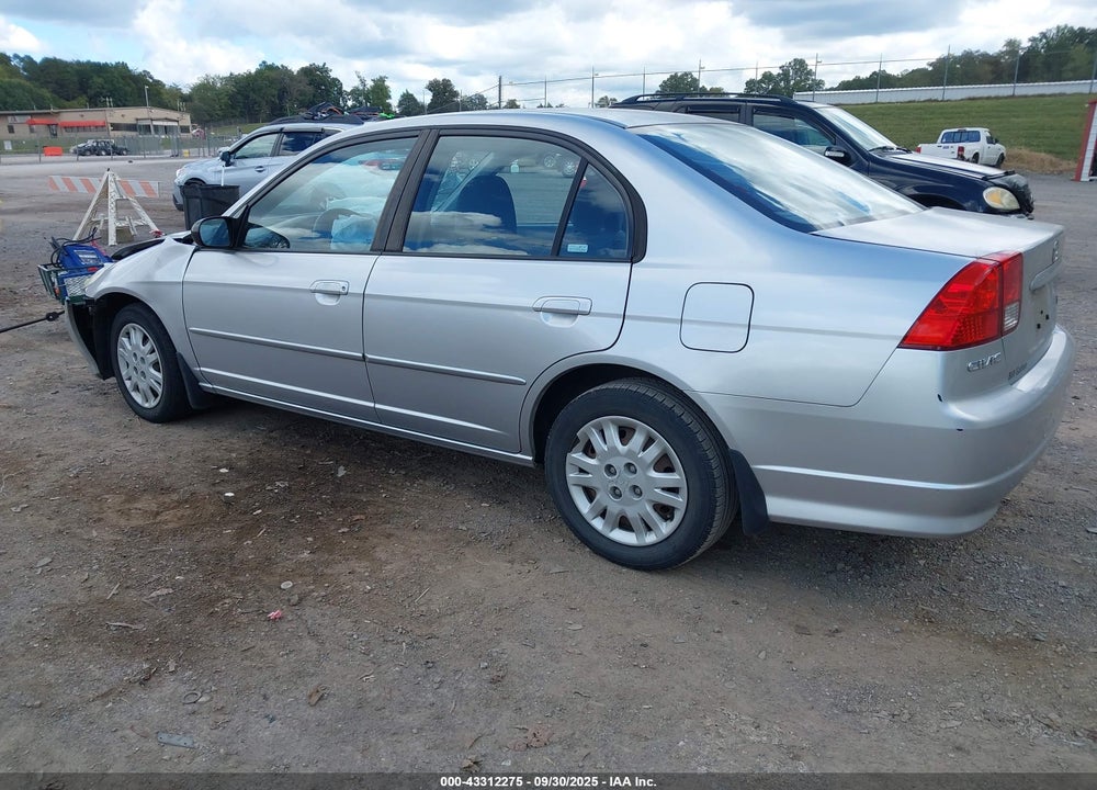 2005 HONDA CIVIC LX VIN: 2HGES16555H517761