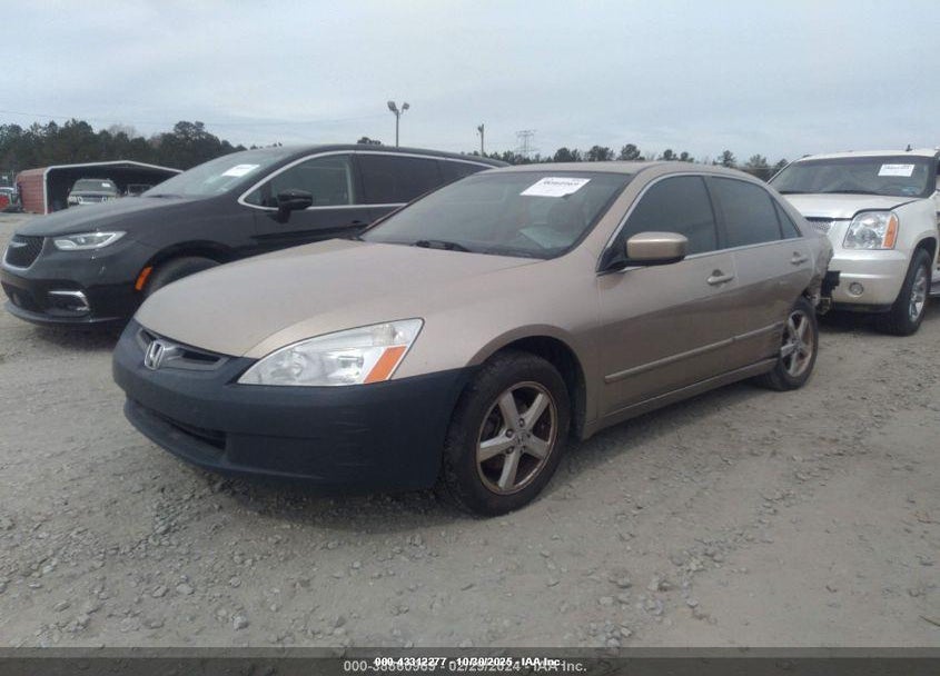 2005 HONDA ACCORD 2.4 EX VIN: 1HGCM56745A075063