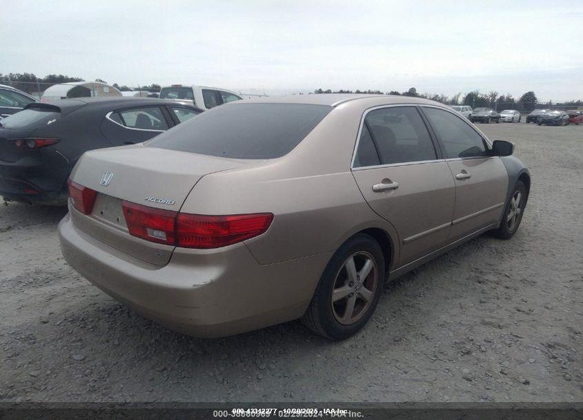 2005 HONDA ACCORD 2.4 EX VIN: 1HGCM56745A075063