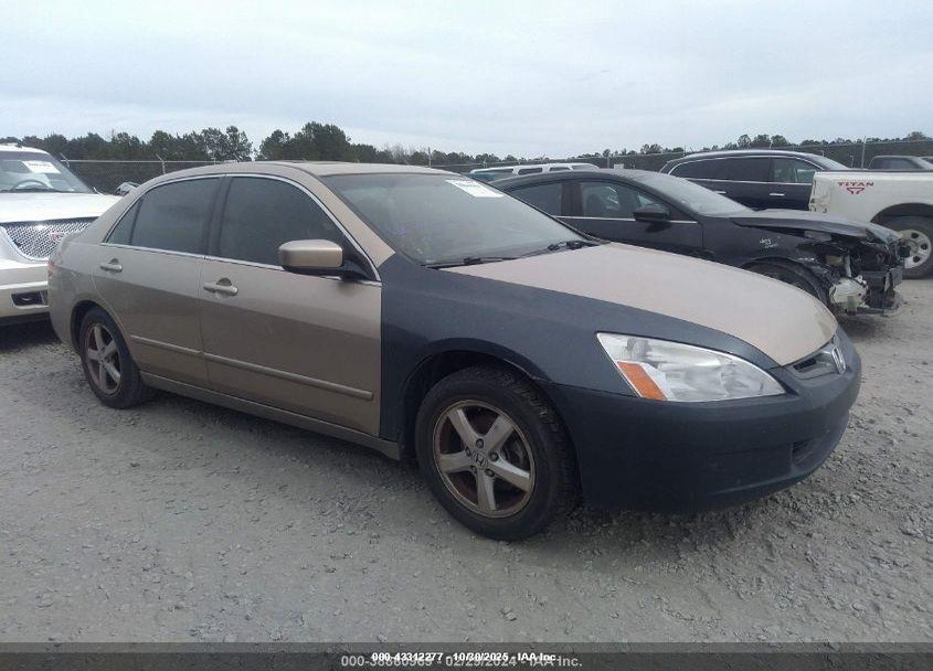 2005 HONDA ACCORD 2.4 EX VIN: 1HGCM56745A075063