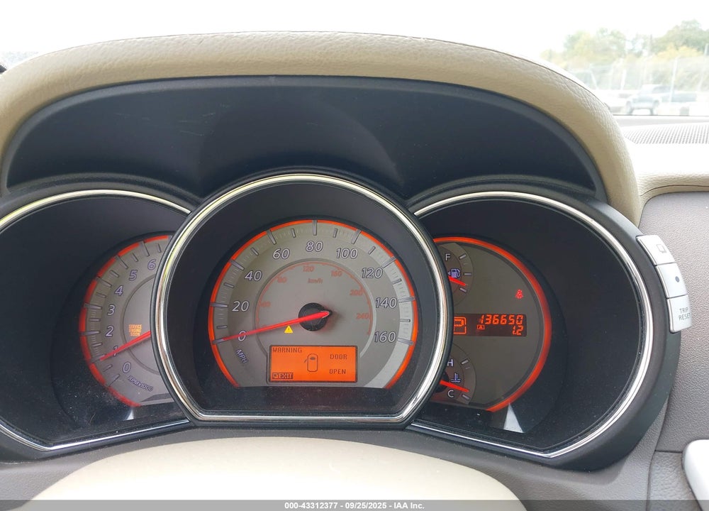 2009 NISSAN MURANO SL VIN: JN8AZ18W79W144541