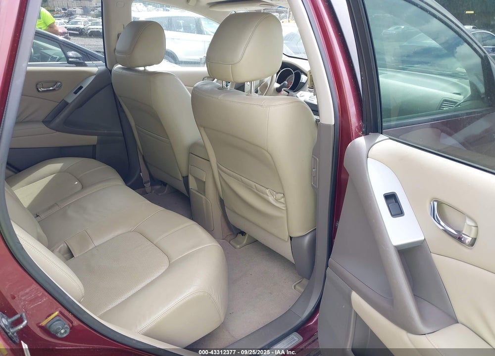 2009 NISSAN MURANO SL VIN: JN8AZ18W79W144541