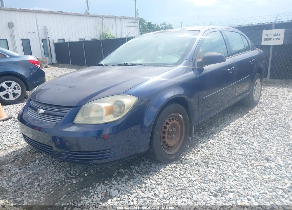 2010 CHEVROLET COBALT VIN: 1G1AD5F56A7109525