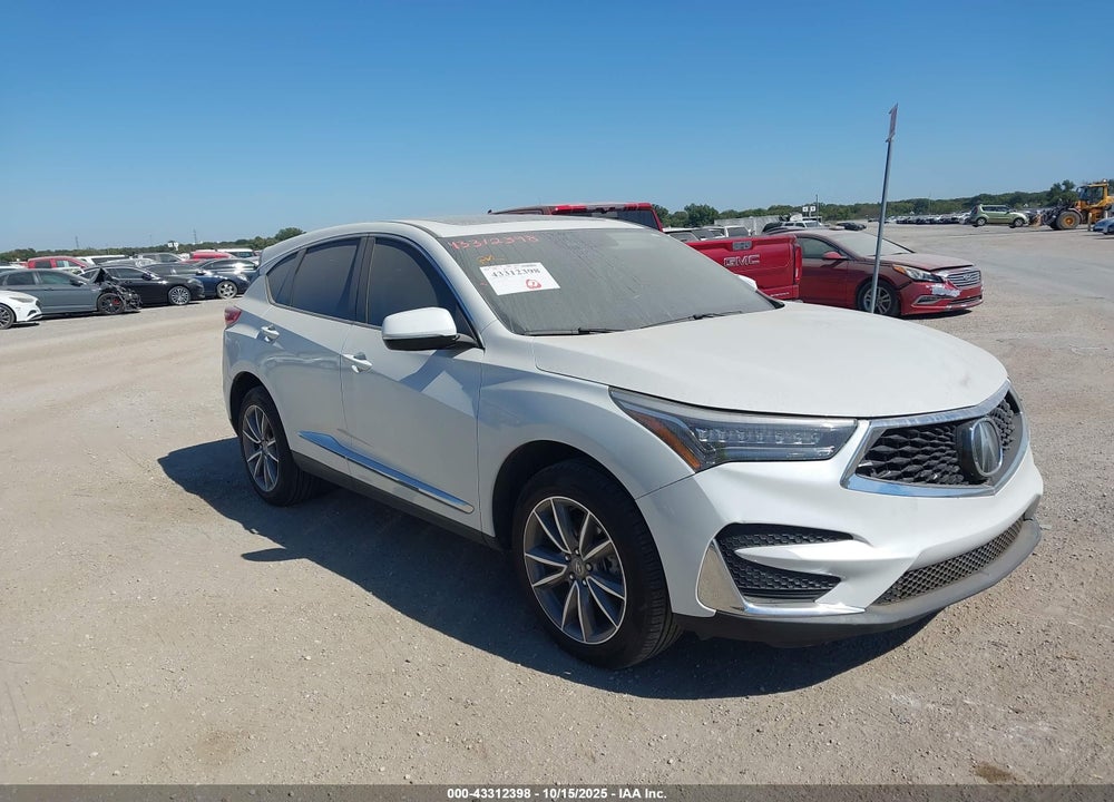 2020 ACURA RDX TECHNOLOGY PACKAGE VIN: 5J8TC1H51LL019591