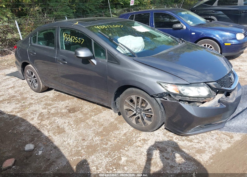 2013 HONDA CIVIC EX VIN: 19XFB2F89DE013422